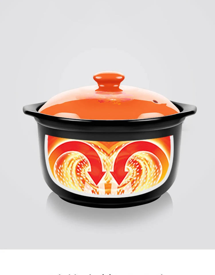 Cocotte Cuisinière Ménage Gaz Marmite À Soupe En Céramique Cocotte Marmite À Soupe Feu Résistant À La Chaleur Pot Hotpot Casseroles De Cuisine Marmites Et