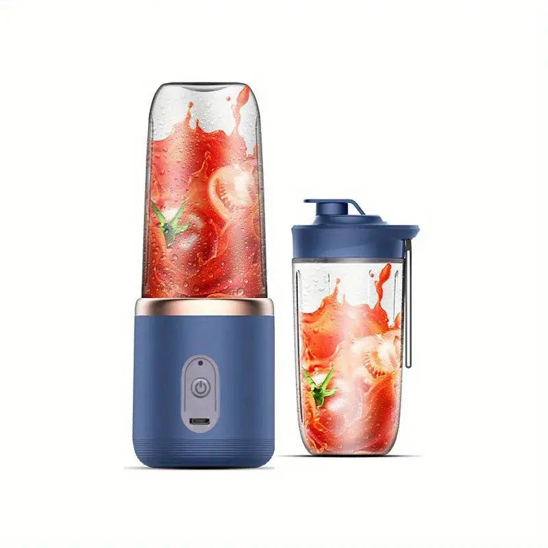 Mélangeur de fruits USB multifonction à double tasse, presse-agrumes, mélangeur électrique portable, légumes, salade, lait, nourriture, milkshake, machine à jus