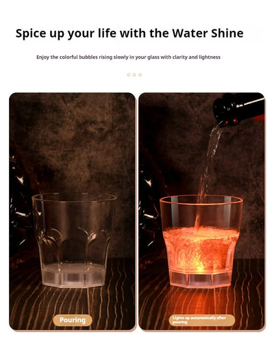 Verre lumineux à LED clignotant pour boissons, festival, Noël, vin, bière, whisky, pour bars, KTV, fête