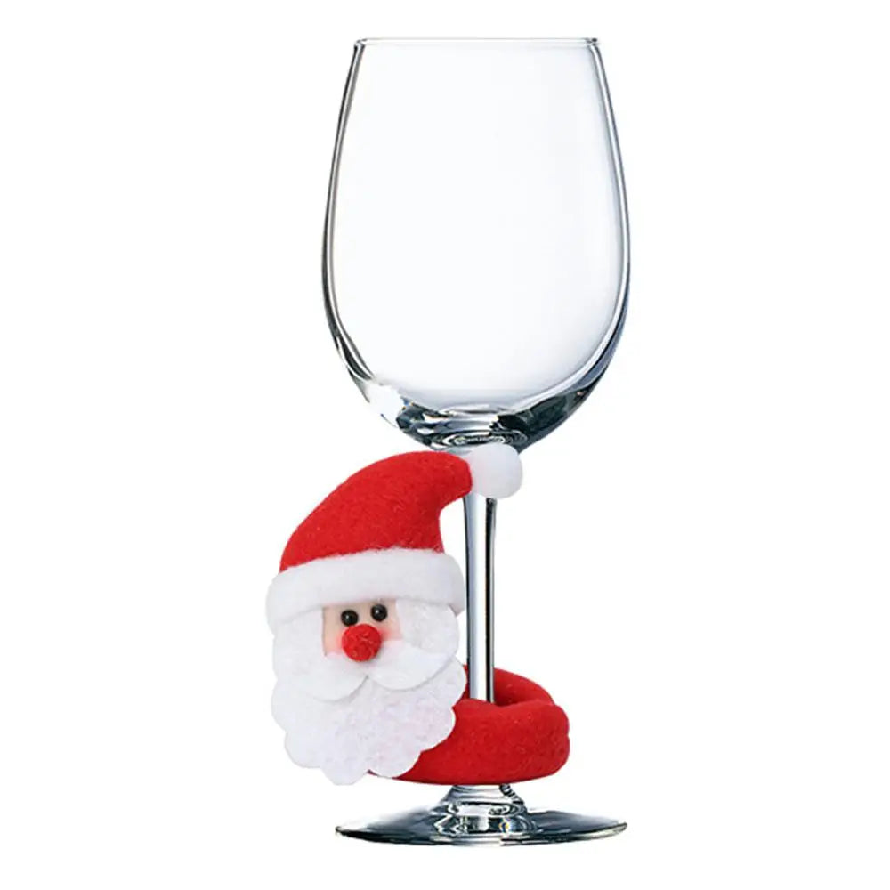 Ensemble de bouteilles de vin de Noël de haute qualité, décoration de sécurité décorative, meilleure vente, charmante demande, décoration de salle de bain, fournitures pour la maison