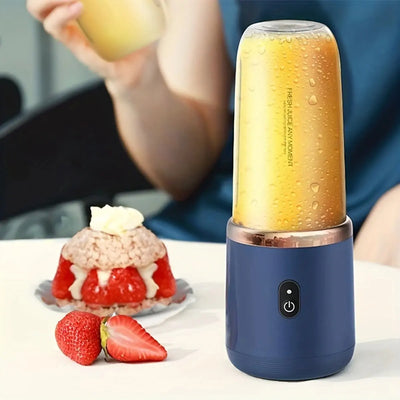 Mélangeur de fruits USB multifonction à double tasse, presse-agrumes, mélangeur électrique portable, légumes, salade, lait, nourriture, milkshake, machine à jus