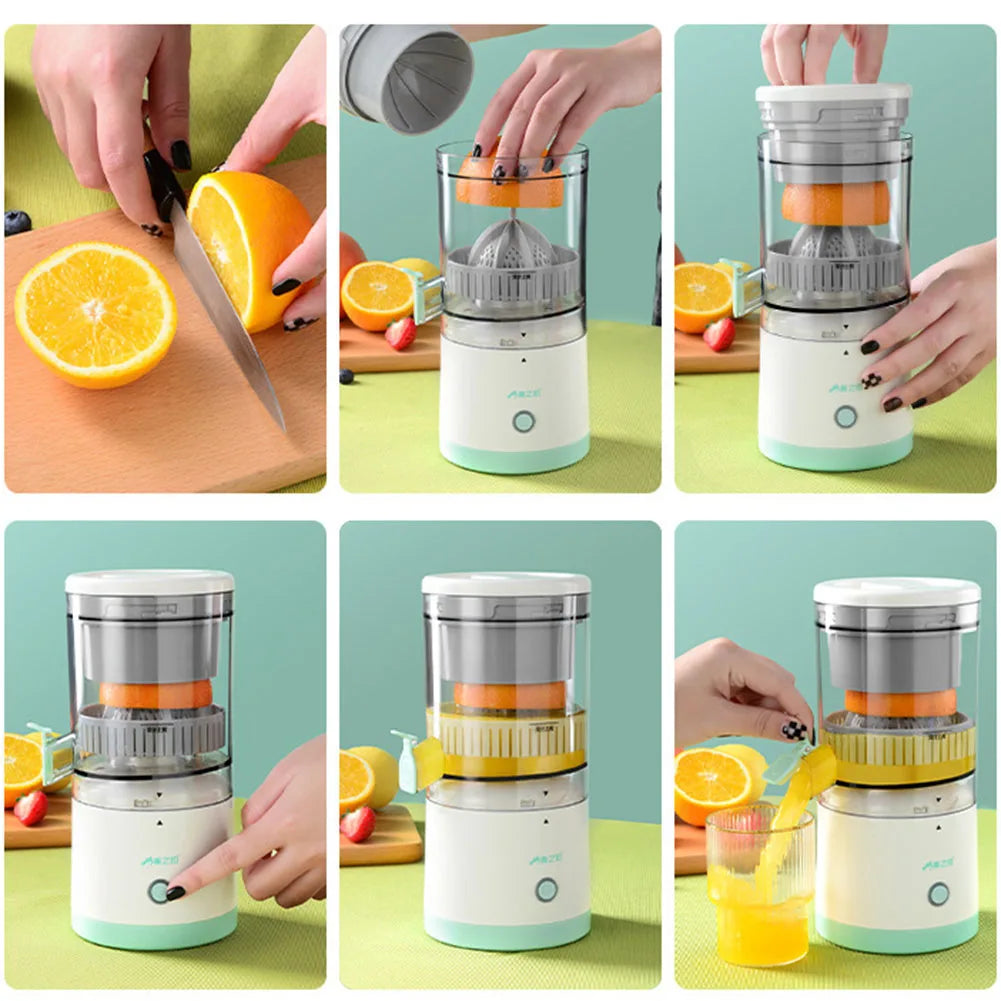 Mini presse-agrumes électrique portable USB, mixeur rechargeable, mixeur pour fruits, jus de citron frais, machine domestique