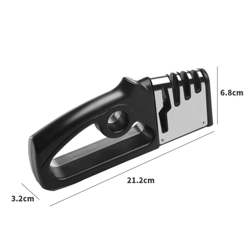 Aiguiseurs de cuisine Aiguiseur rapide ménager Aiguiseurs de couteaux de cuisine portatifs Outil d'affûtage multifonctionnel pour couteaux