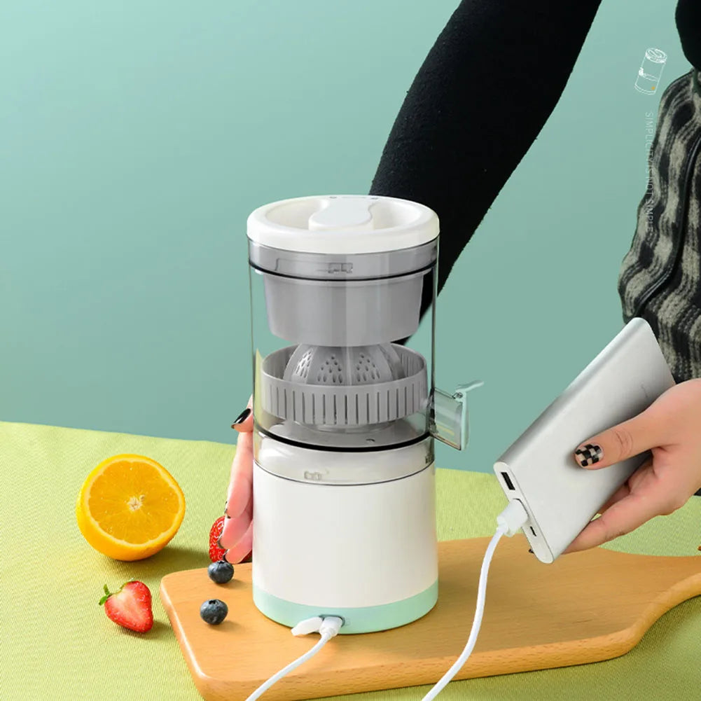 Mini presse-agrumes électrique portable USB, mixeur rechargeable, mixeur pour fruits, jus de citron frais, machine domestique